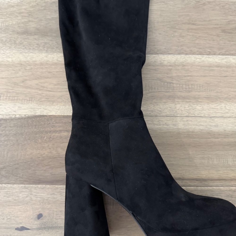 Nine West velvet boots - Picture 5 of 7
